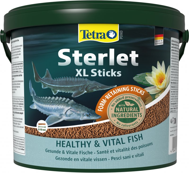 4004218250260_Tetra Sterlet Pond Fish Food XL Sticks 2.4kg_01