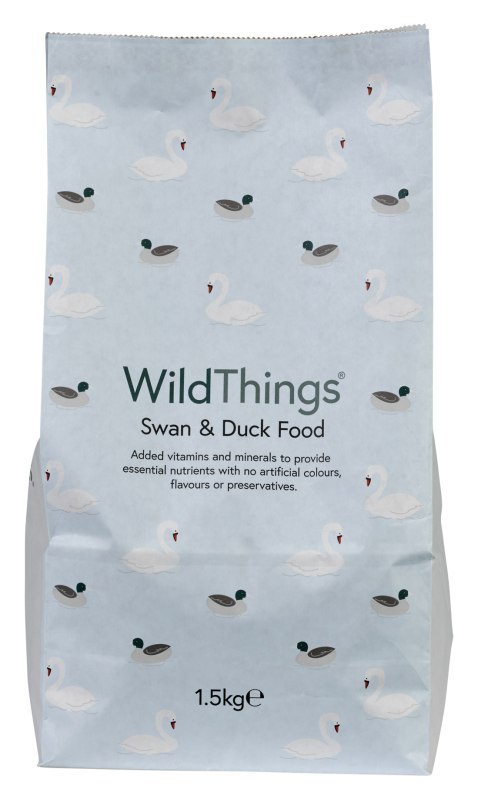 45406 - WildThings Swan & Duck Food 1.5kg PACK