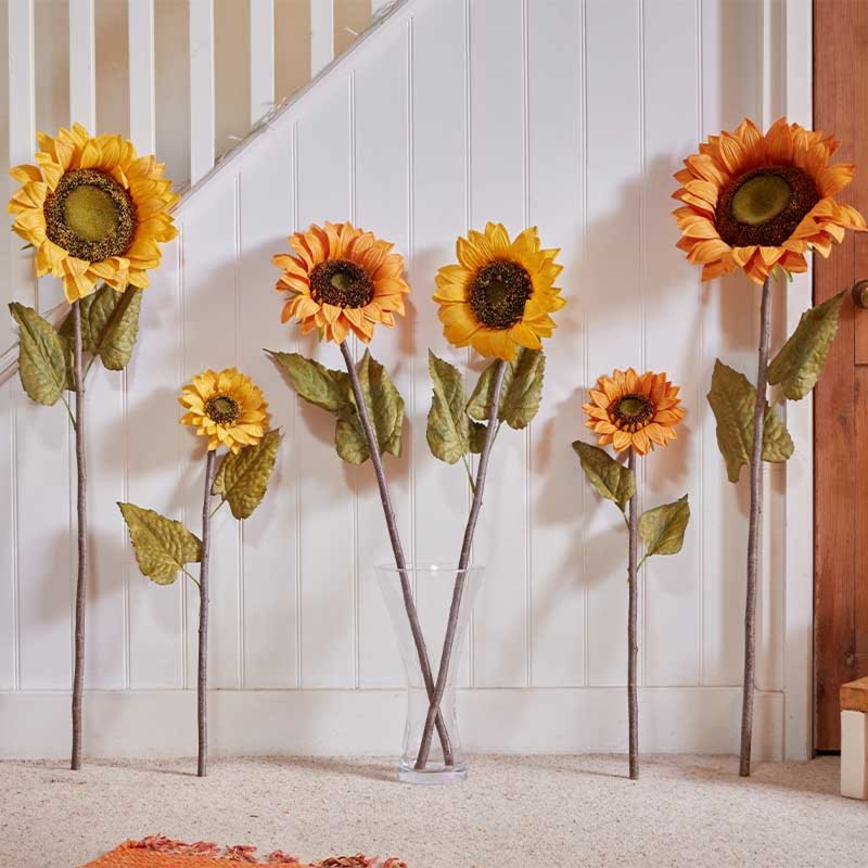 Sunflower DecoStem - 90cm - Each Sunflower DecoStem - 90cm - Each