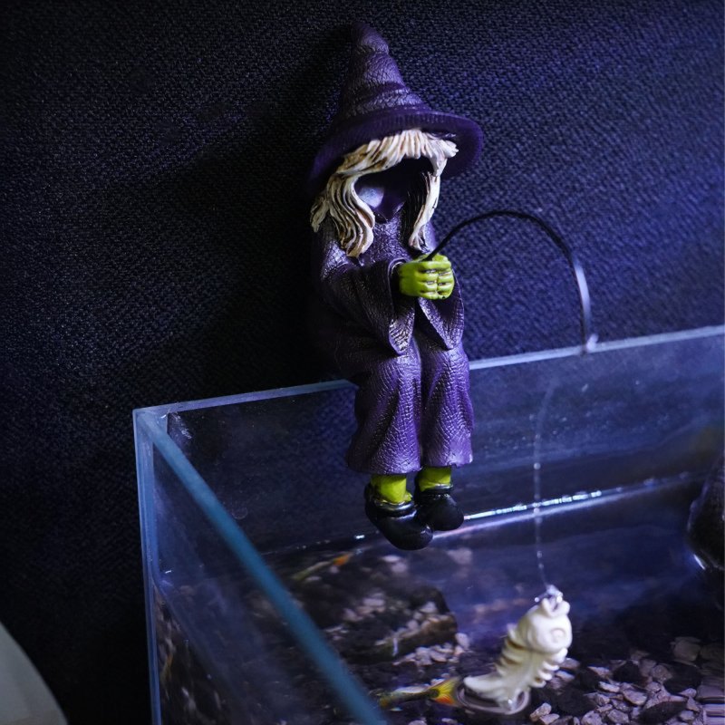 BETTA Sitting Fishing Witch BETTA Sitting Fishing Witch