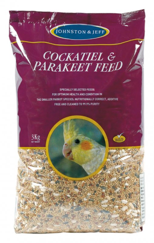 COCKATIEL & PARAKEET 3KG