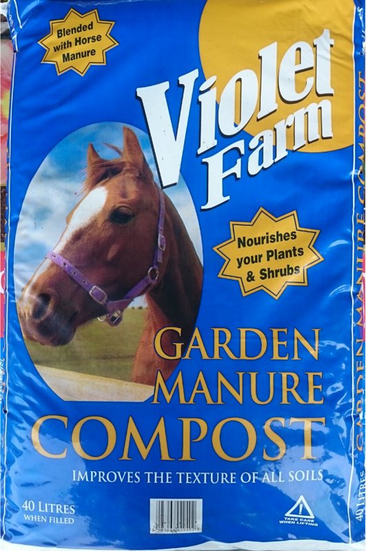 COMPOST VIOLETFARM GARDEN MANURE