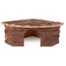 TRIXIE Jesper corner house, dwarf rabbits, bark wood, 42 × 15 × 30/30 cm TRIXIE Jesper corner house, dwarf rabbits, bark wood, 42 × 15 × 30/30 cm