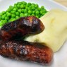 Smaller Meals Two Sausages And Mash