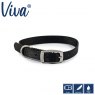 ANCOL Viva Collar Black 20-26cm Size 1