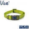 ANCOL Viva Adjustable Collar Lime 45-70cm Size 5-9