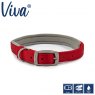 ANCOL Padded Viva Collar Red 39-48cm Size 5