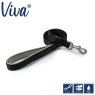 ANCOL Viva Padded Lead Black 1.8mx25mm