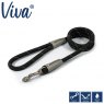 ANCOL Viva Rope Lead Reflective Black 1.07mx12mm