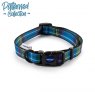 ANCOL Tartan Collar Blue 30-50cm Size 2-5