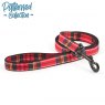 ANCOL Tartan Lead Red 1mx19mm