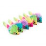 ANCOL Furry Rainbow Mice 6pk