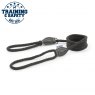 ANCOL Rope Slip & Control Lead Black 1mx12mm
