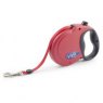 ANCOL Viva Retractable 5m Lead Red M