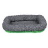 TRIXIE Cuddly bed for small animals, 30 × 22 cm, grey/green