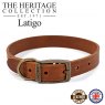 ANCOL Latigo Collar Chestnut 35-43cm Size 4 ANCOL Latigo Collar Chestnut 35-43cm Size 4