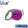 ANCOL Viva Retractable 5m Lead Purple L ANCOL Viva Retractable 5m Lead Purple L
