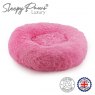 ANCOL Super Plush Donut Bed 50cm Pink