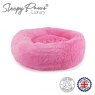 ANCOL Super Plush Donut Bed 70cm Pink ANCOL Super Plush Donut Bed 70cm Pink