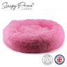 ANCOL Super Plush Donut Bed 100cm Pink