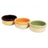 3.5 In Ceramic Two-Tone Bowls