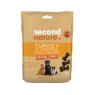 SECOND NATURE Grain Free Turkey & Vegetable Dog Treats   225g