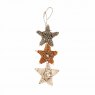 CUPID & COMET Woven Star Trio