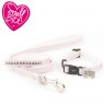 ANCOL Small Bite Jewel Collar Lead Set Pink