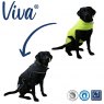 ANCOL Viva Reversible Coat Black/Hi-Vis 25cm XSmall