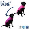 ANCOL Viva Reversible Coat Pink/Purple 60cm XLarge