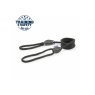ANCOL Rope Slip & Control Lead Black 1.5mx8mm