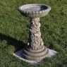 DRAGONSTONE Dog Birdbath