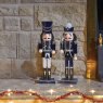Nutcracker Large - Navy & Silver - Mixed - Each