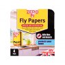 ZERO IN Fly Papers - 4-Pack